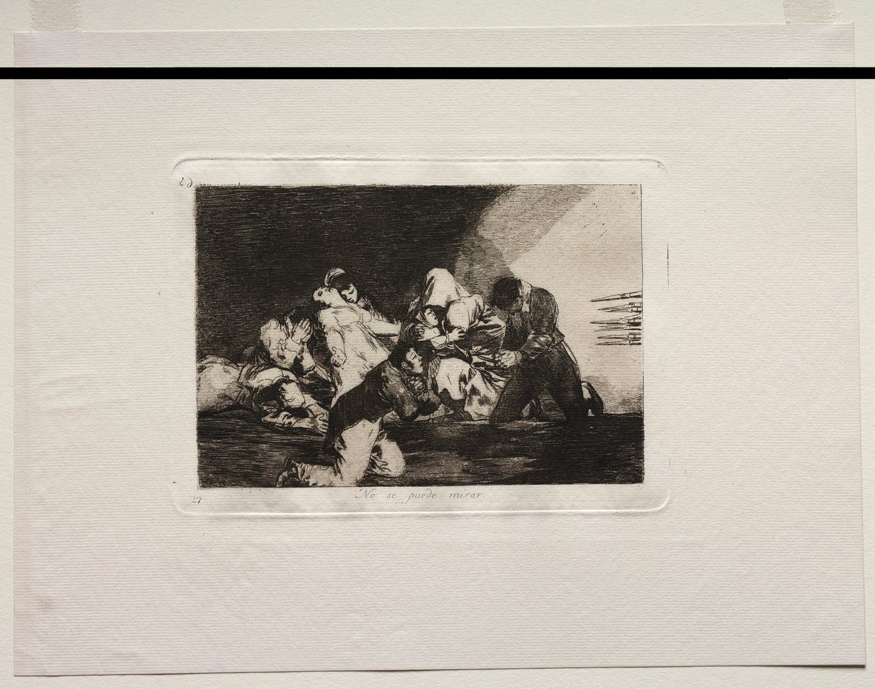 Okropności wojny: jedno nieumiejętne spojrzenie. autorstwa Francisco de Goya