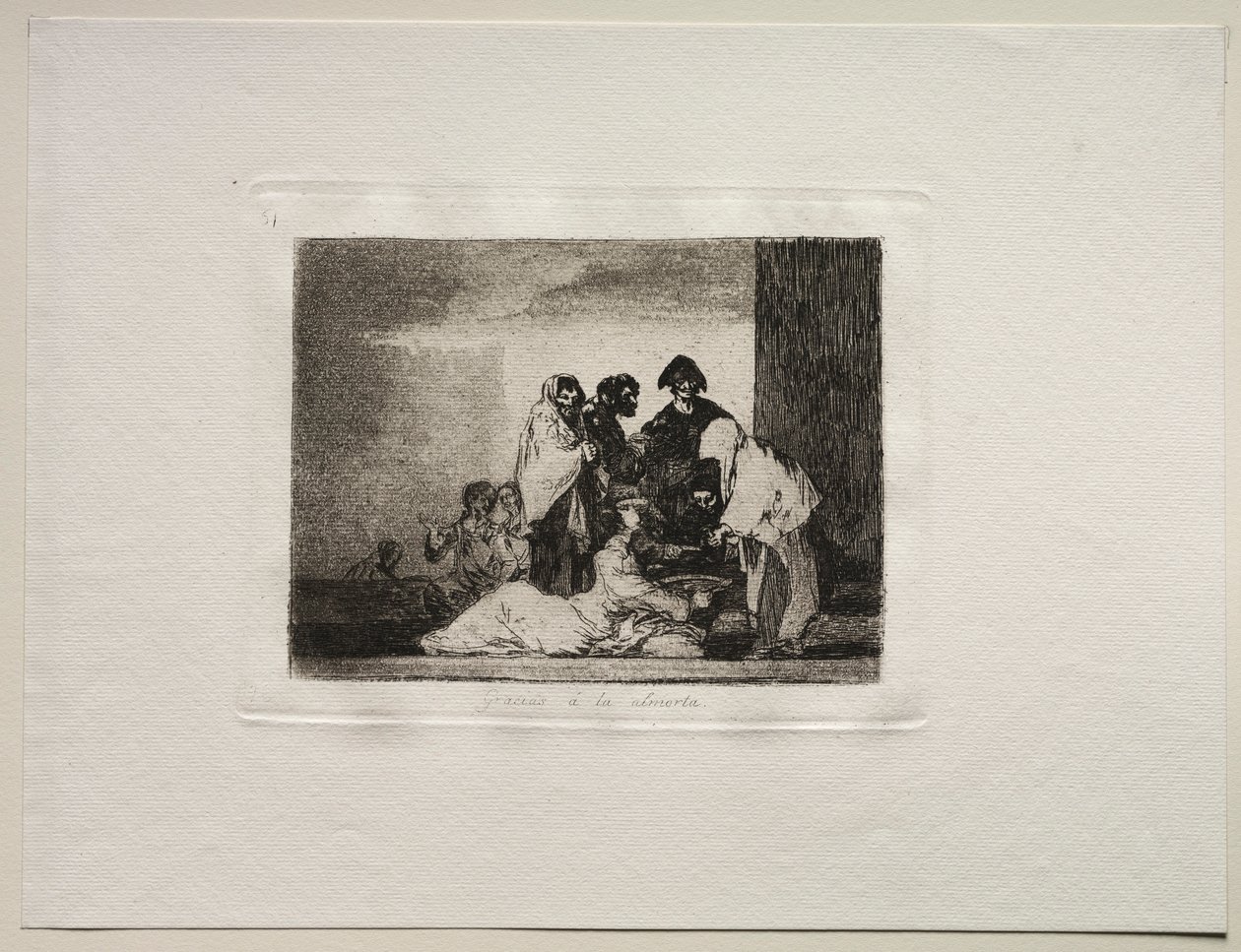 Horrory wojny: dzięki proso. autorstwa Francisco de Goya