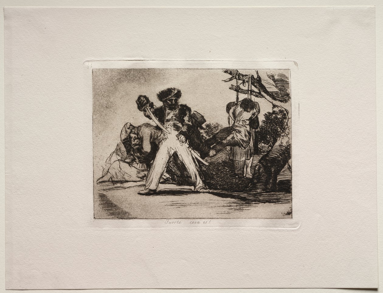 Horrory wojny: to trudne! autorstwa Francisco de Goya