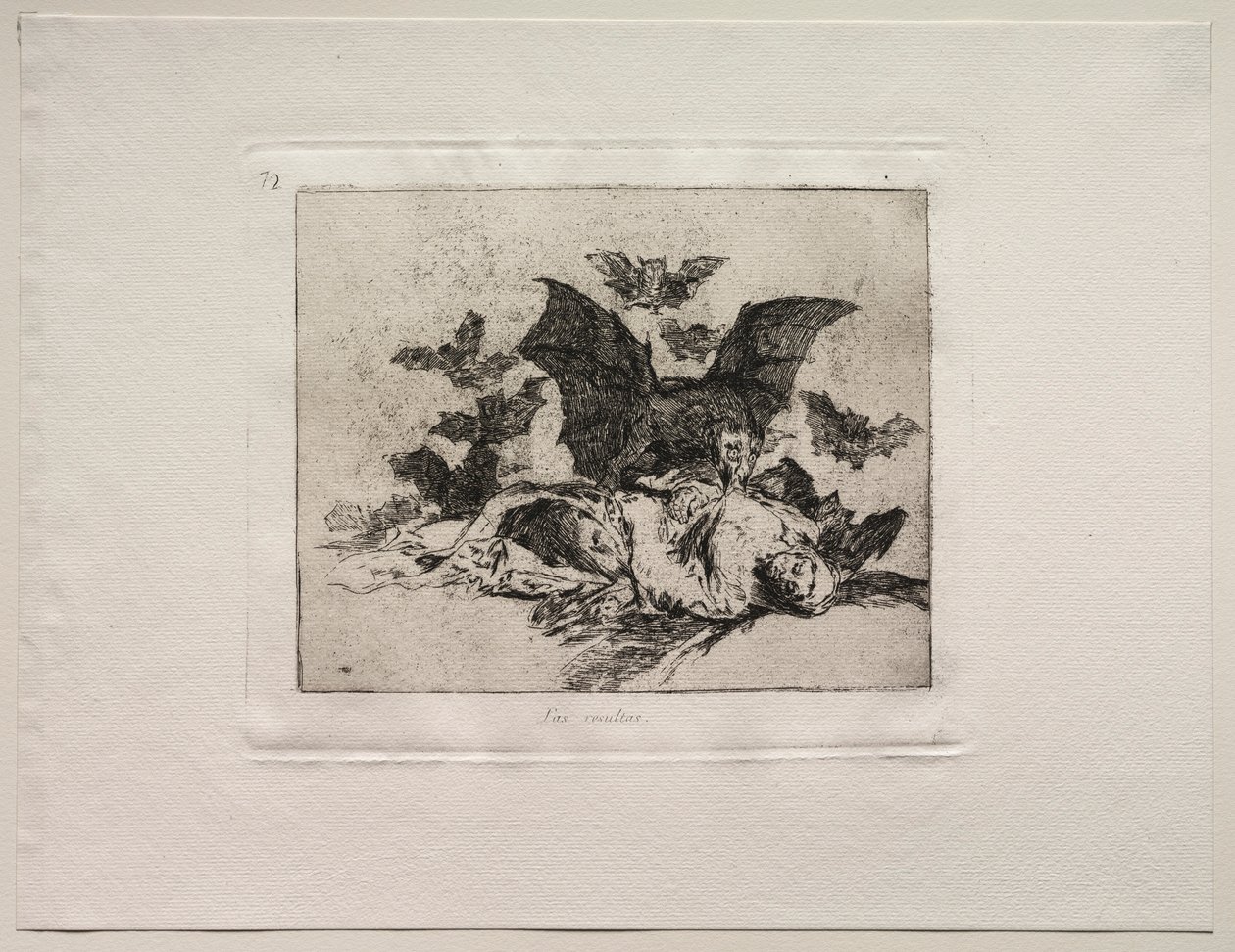 Okropności wojny: konsekwencje. autorstwa Francisco de Goya