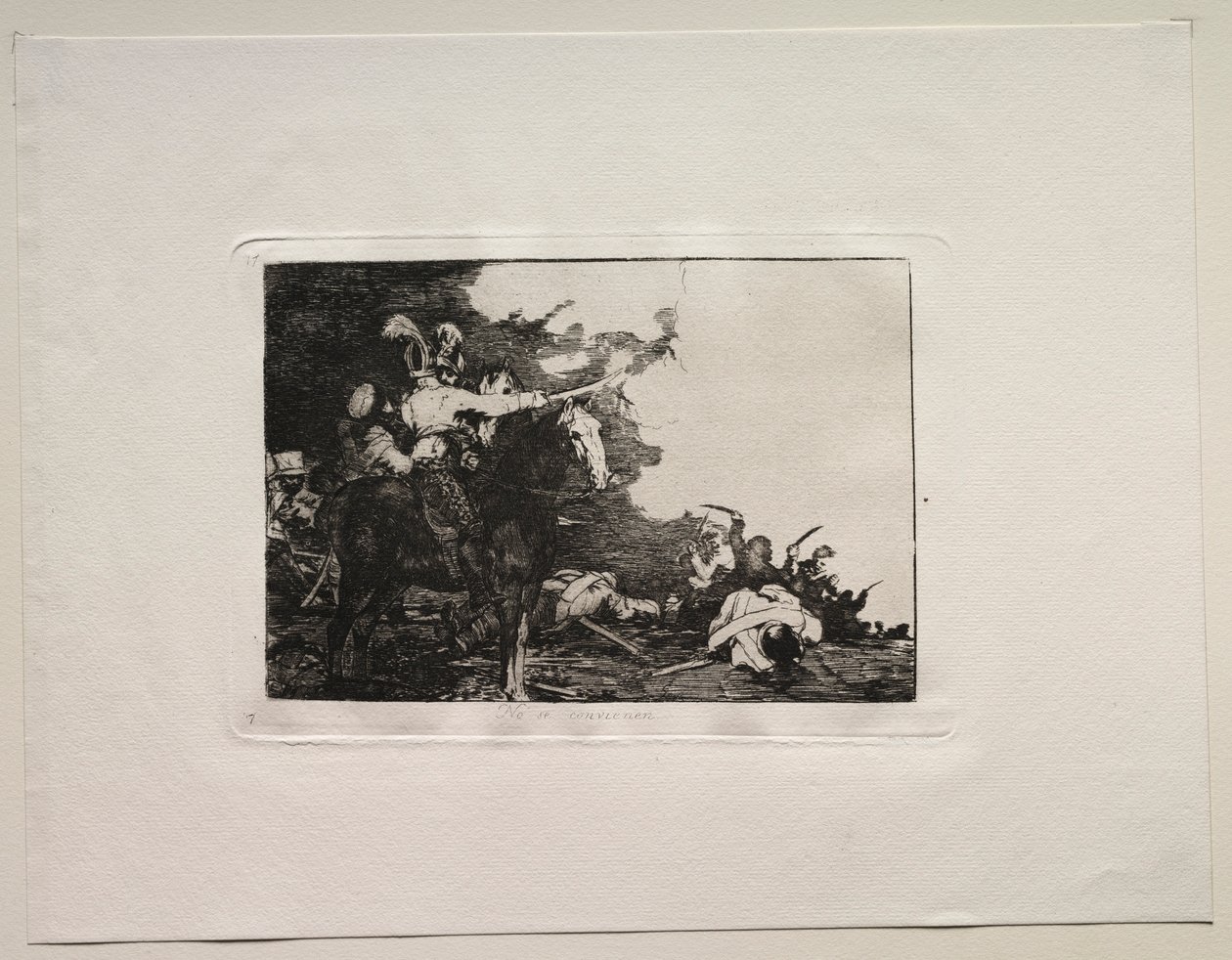 Horrory wojny: nie zgadzają się. autorstwa Francisco de Goya