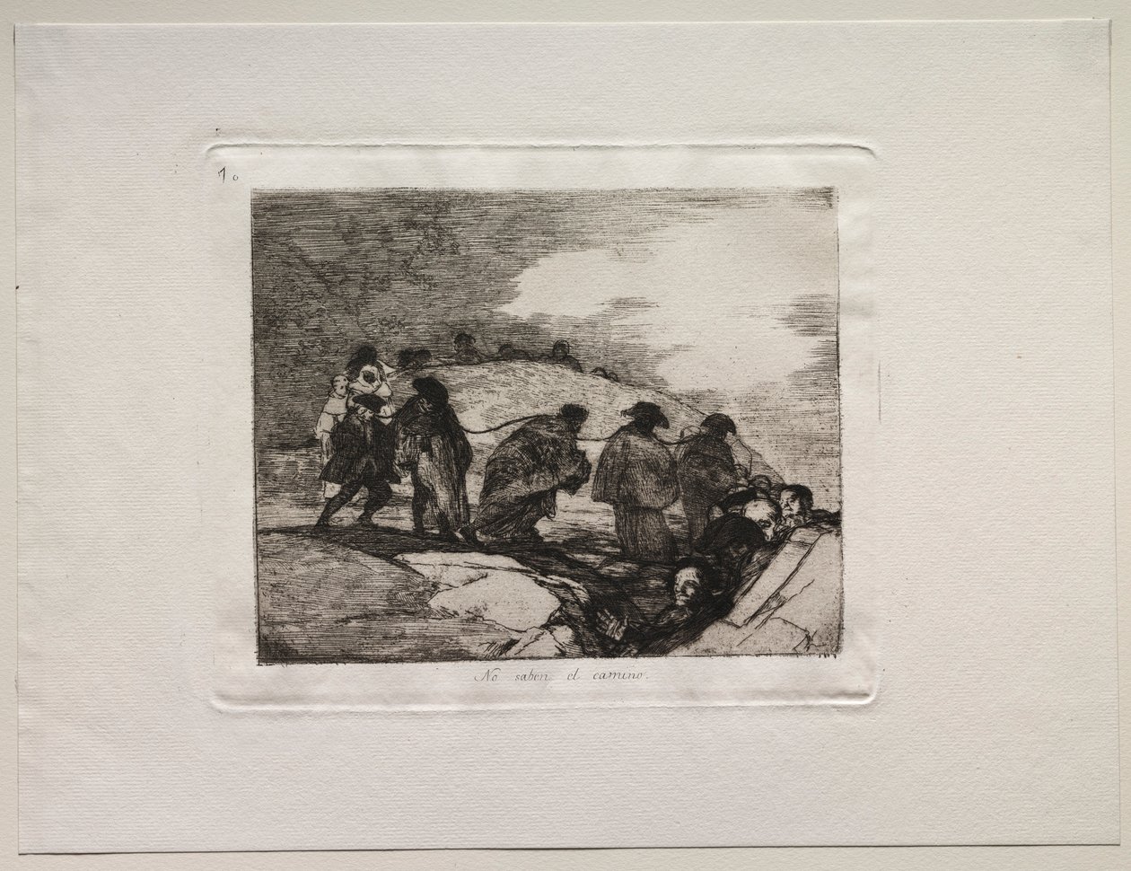 Horrory wojny: nie znają drogi. autorstwa Francisco de Goya