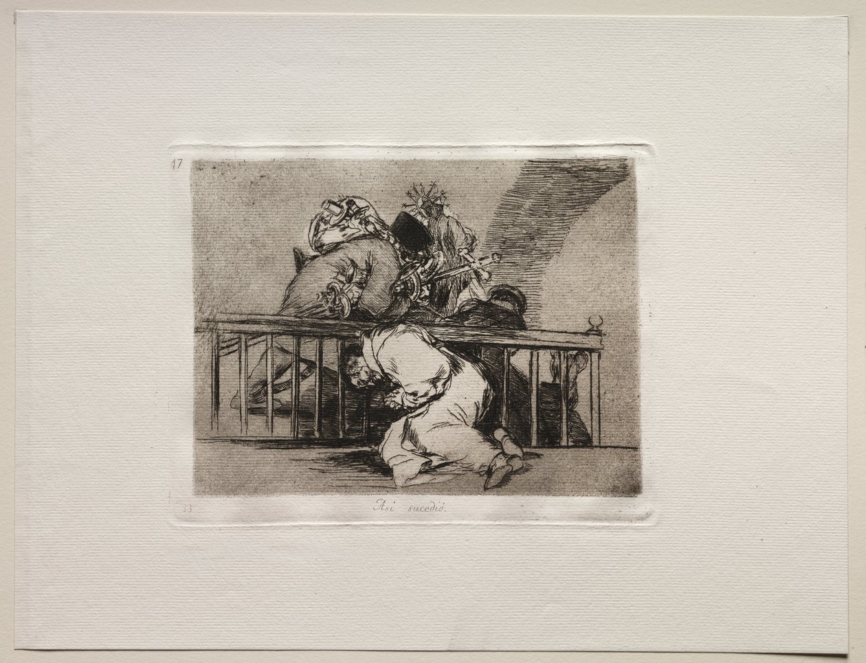 Okropności wojny: tak się stało autorstwa Francisco de Goya