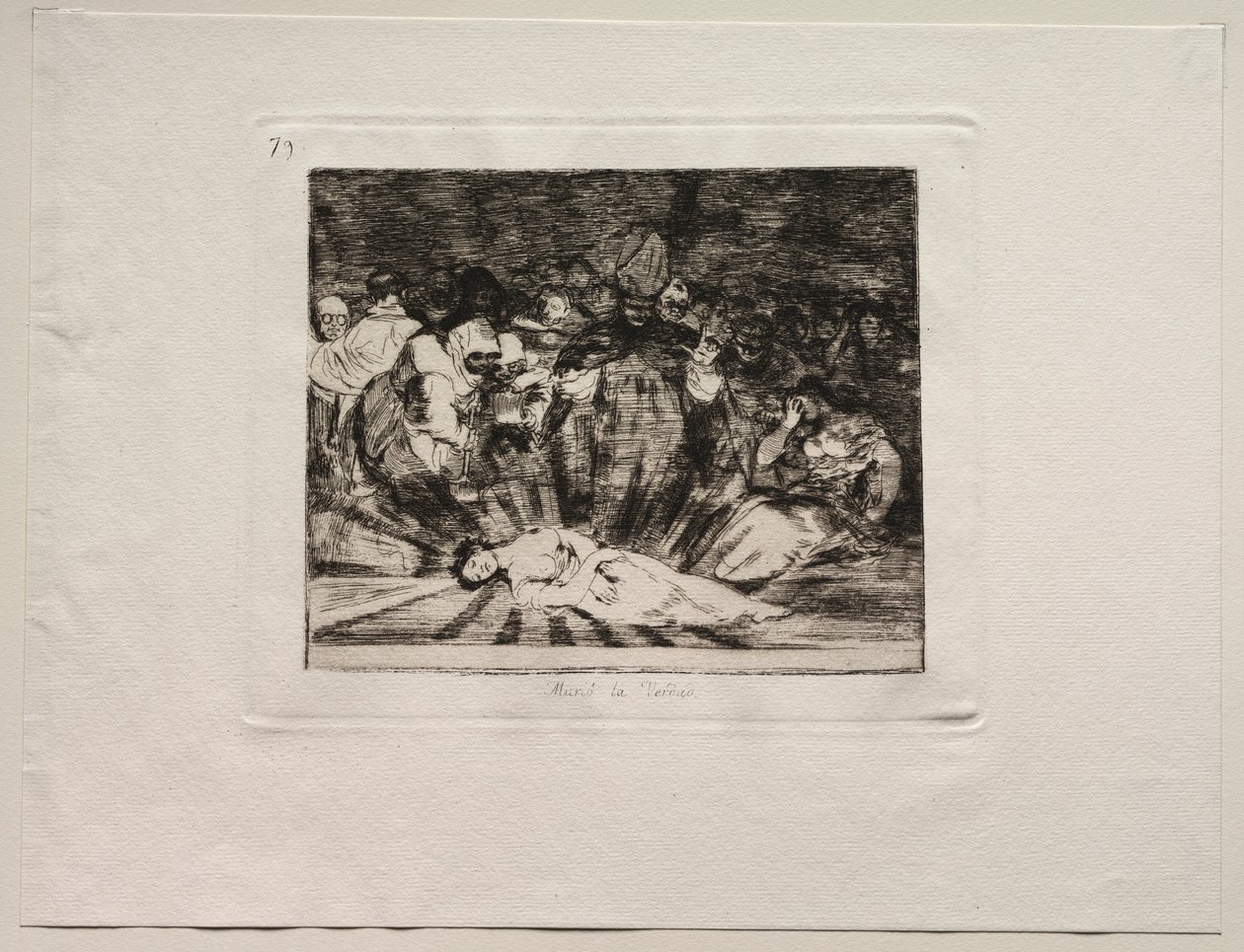 Horrors of War: Prawda umarła. autorstwa Francisco de Goya