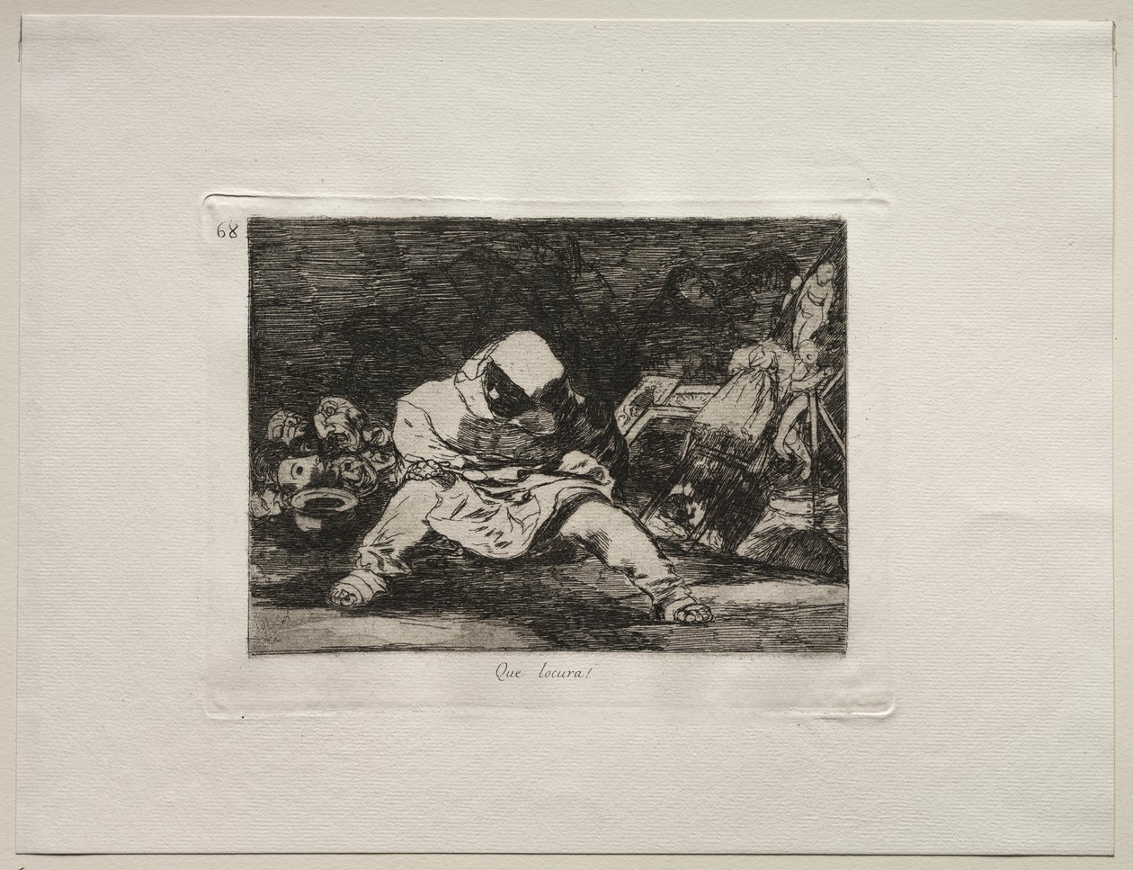 Horrory wojny: co za szaleństwo! autorstwa Francisco de Goya