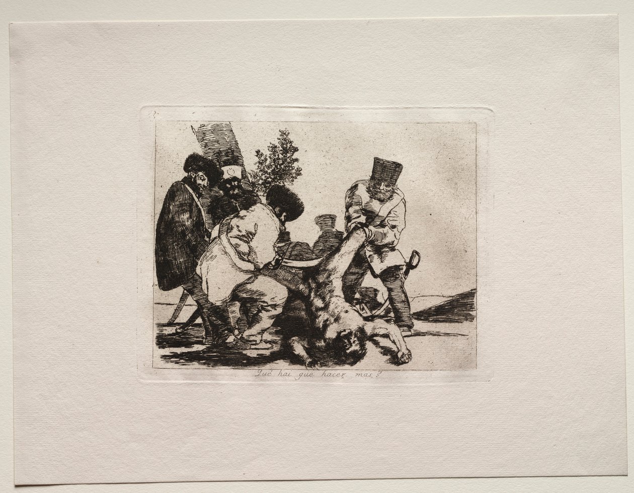 Okropności wojny: co więcej można zrobić. autorstwa Francisco de Goya