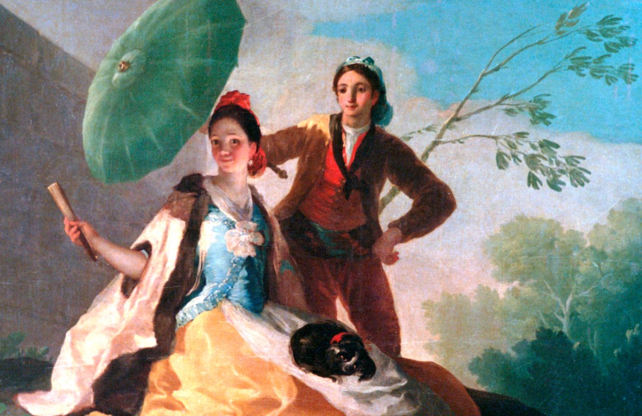 Parasol, 1777 autorstwa Francisco de Goya