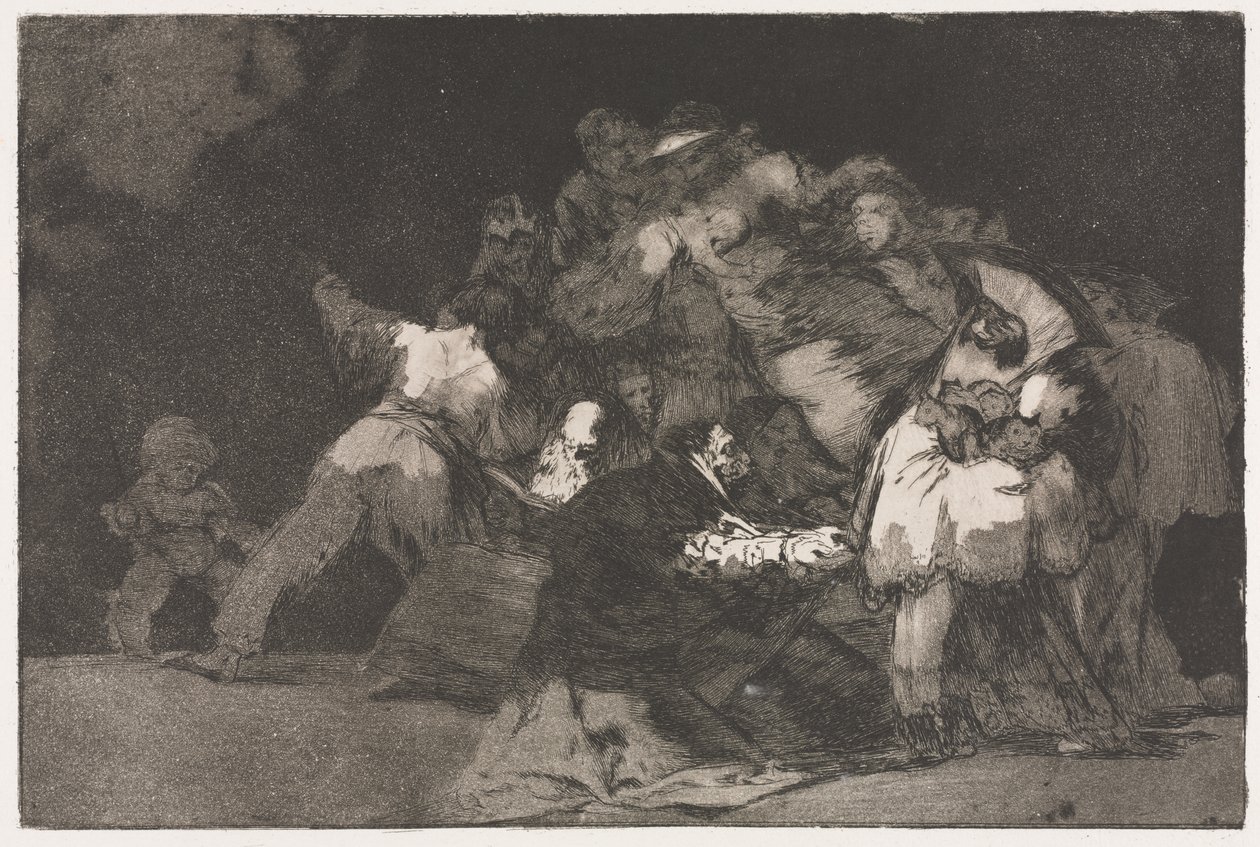 Przysłowia: Ogólne szaleństwo autorstwa Francisco de Goya
