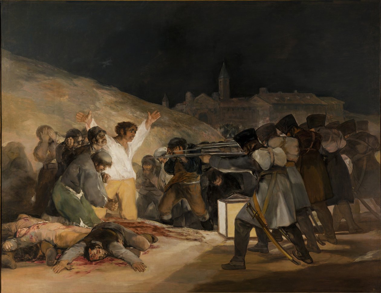 Trzeci maja autorstwa Francisco de Goya