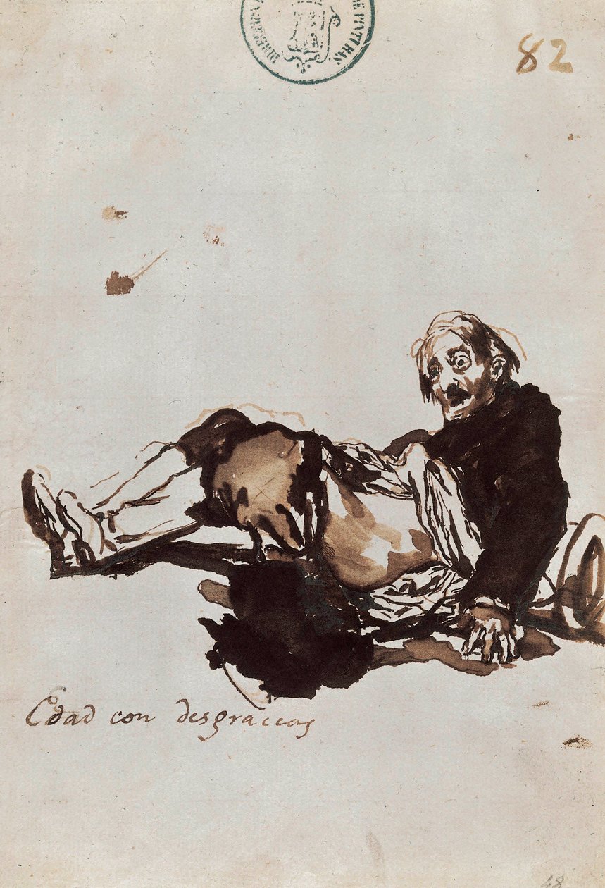 Wiek nieszczęścia autorstwa Francisco de Goya