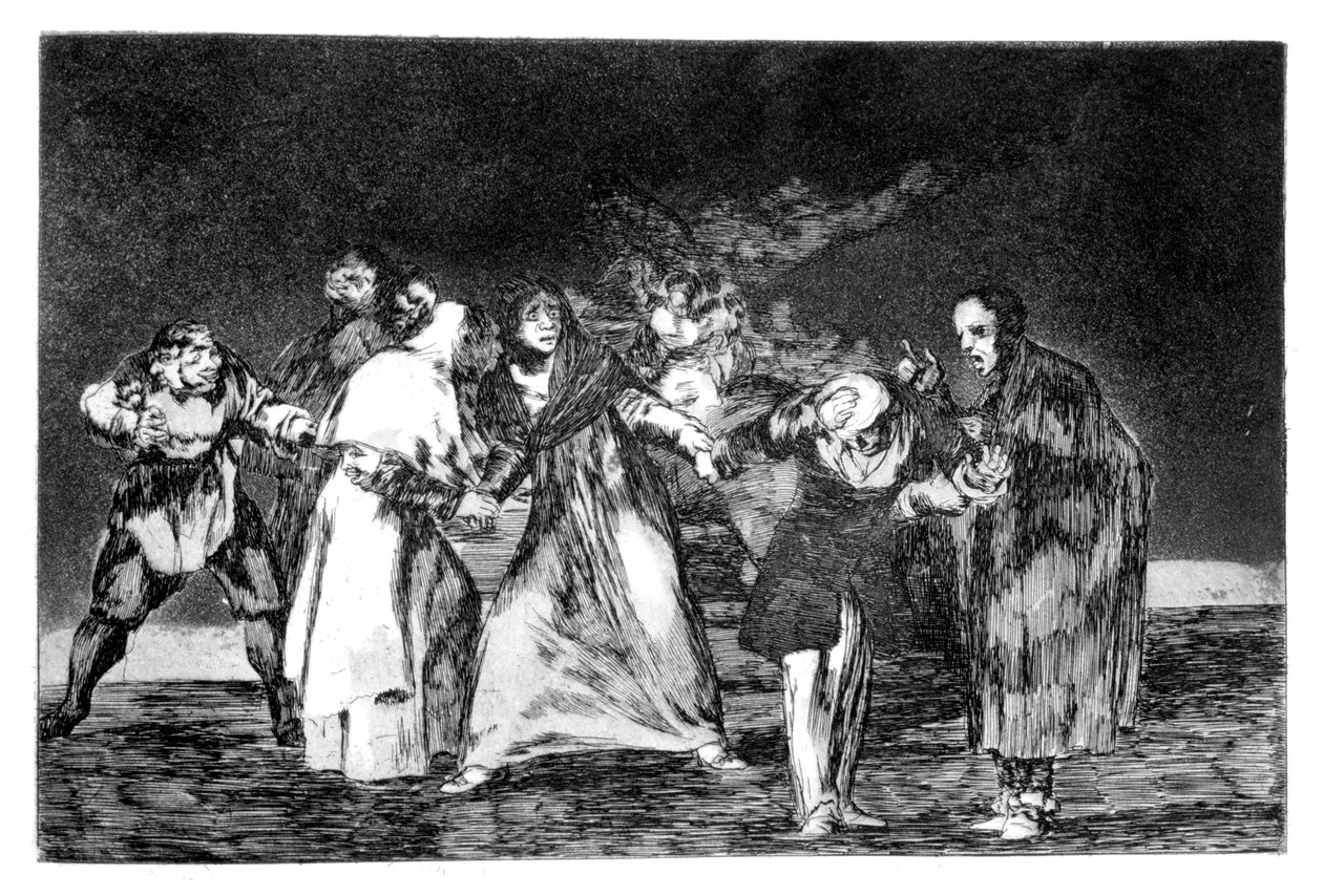 Wezwania, 1819-1823 autorstwa Francisco de Goya