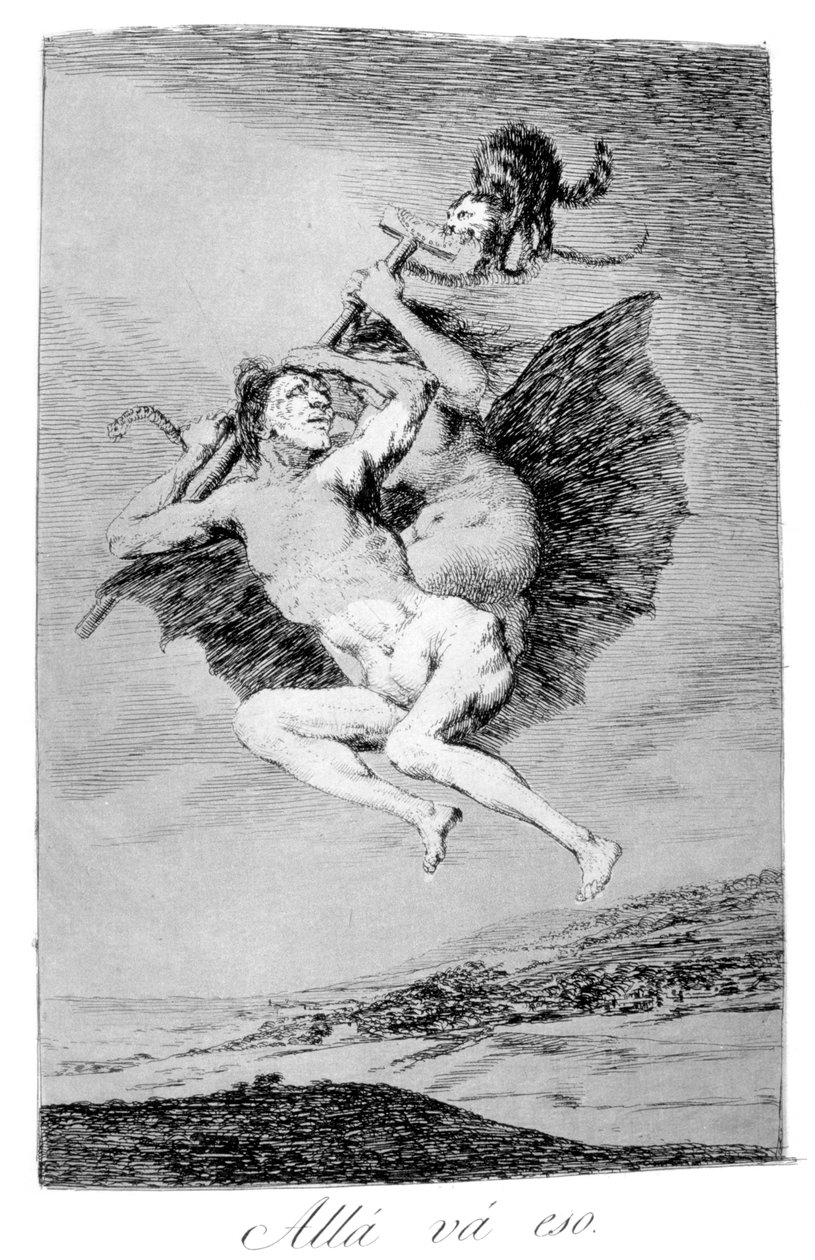 No to idzie, 1799 autorstwa Francisco de Goya