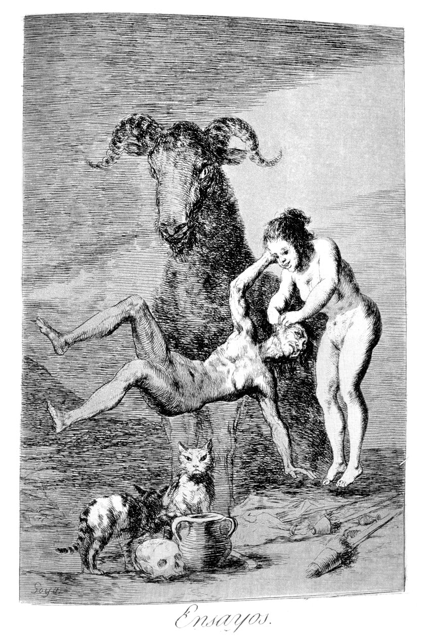 Procesy, 1799 autorstwa Francisco de Goya