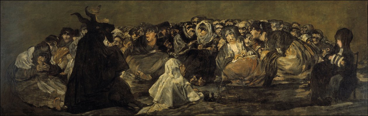 Sabat Czarownic lub Wielki Kozioł autorstwa Francisco de Goya