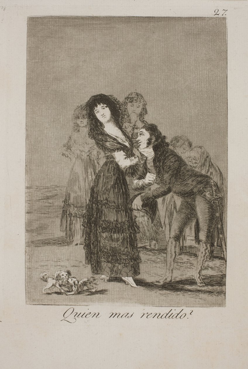 Oddany sługa autorstwa Francisco de Goya