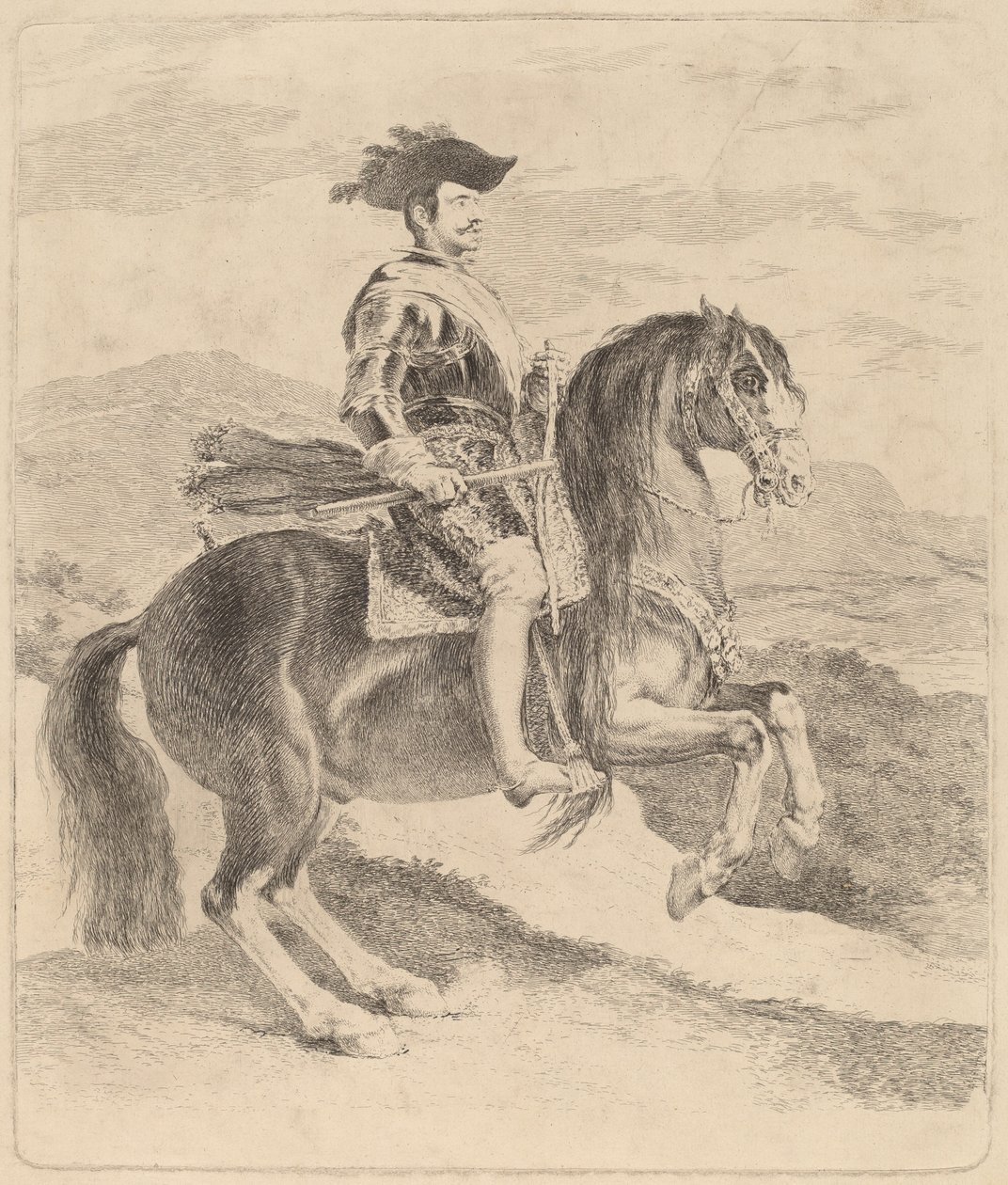 Felipe IV autorstwa Francisco de Goya after Diego Velázquez