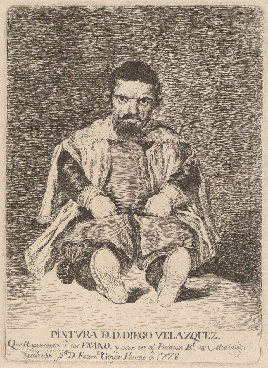 Krasnolud (Karzeł) autorstwa Francisco de Goya after Diego Velázquez