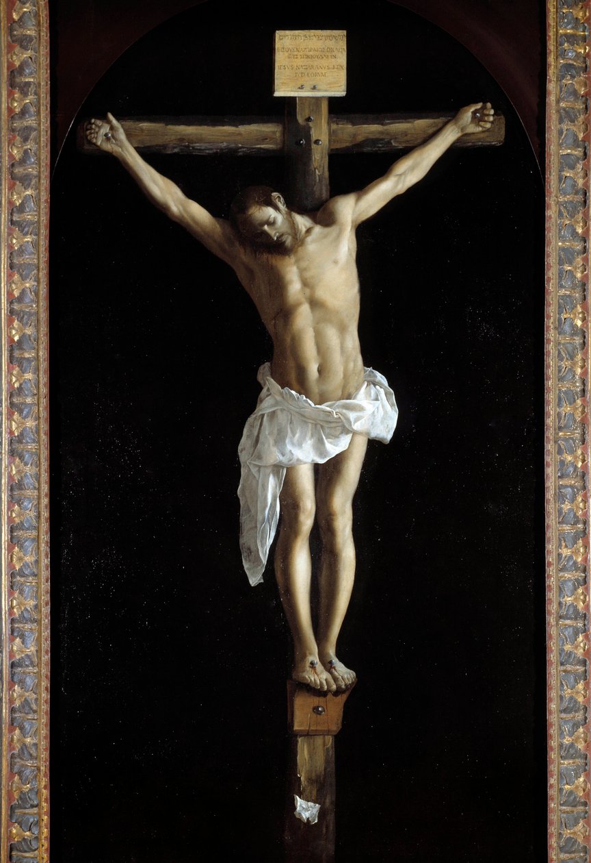 Chrystus na krzyżu autorstwa Francisco de Zurbaran