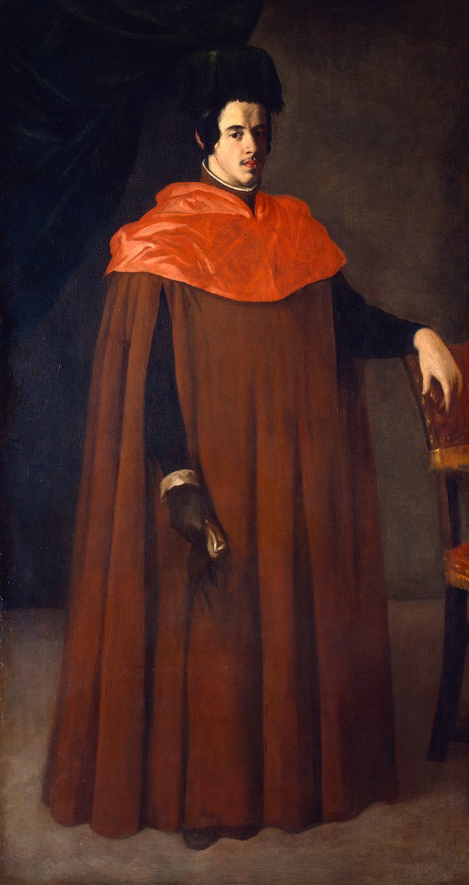 doktor prawa, 1635 autorstwa Francisco de Zurbaran