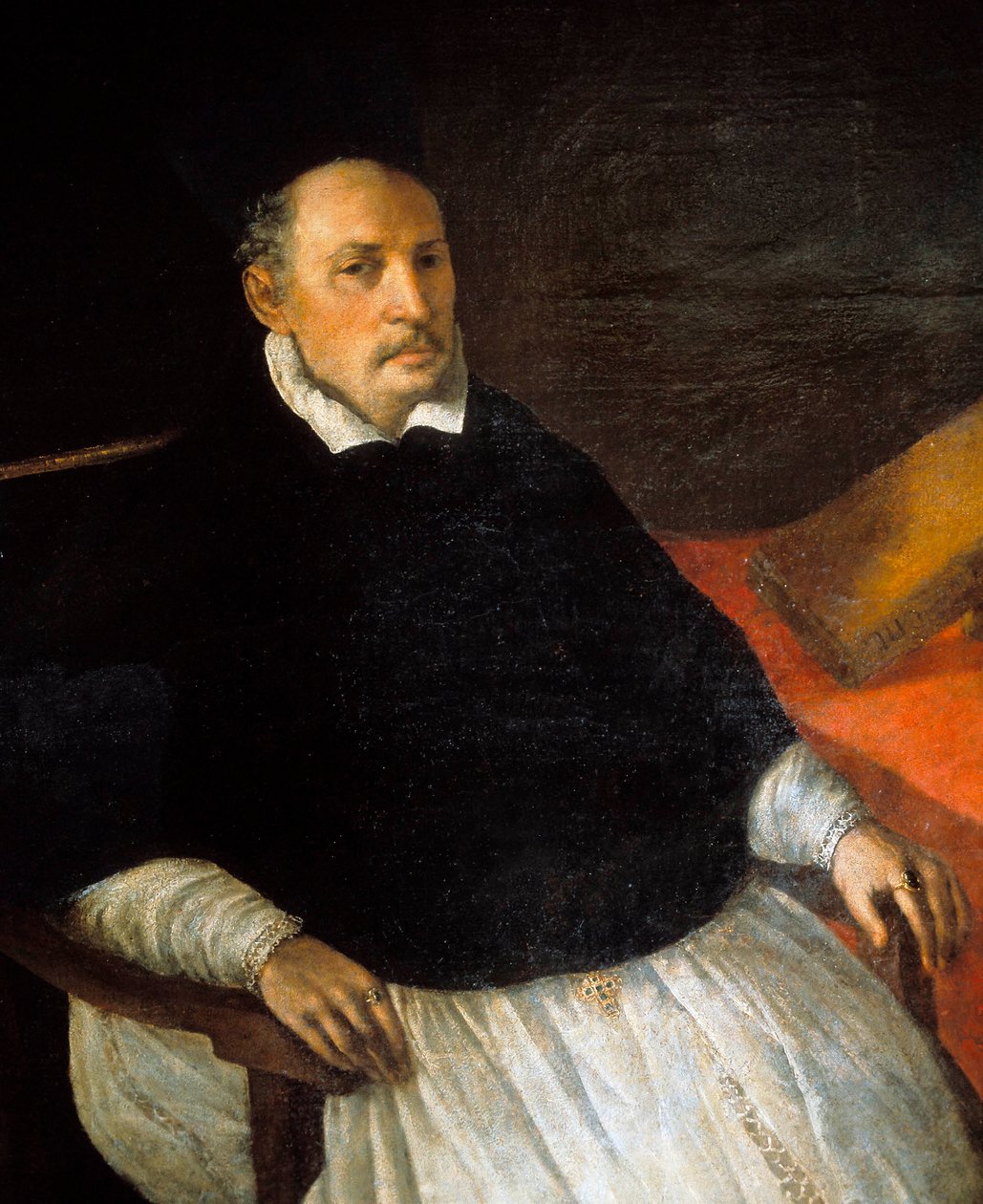 Portret Diego Dezy (1443-1523), hiszpańskiego mnicha dominikańskiego i inkwizytora autorstwa Francisco de Zurbaran