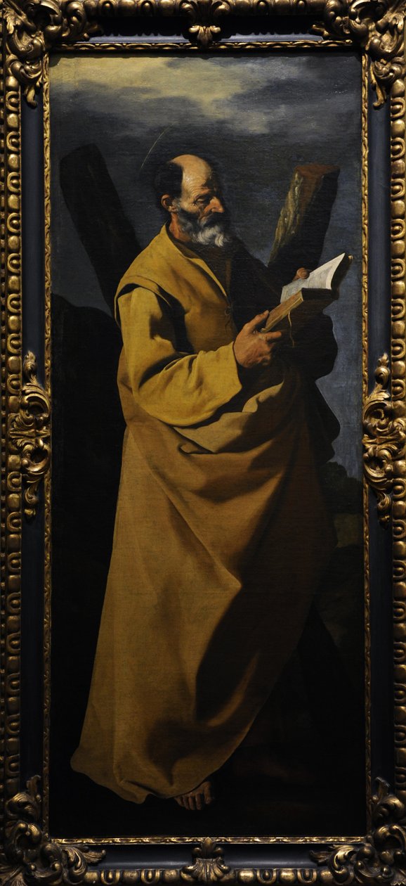 Św. Andrzej, 1635-40 autorstwa Francisco de Zurbaran