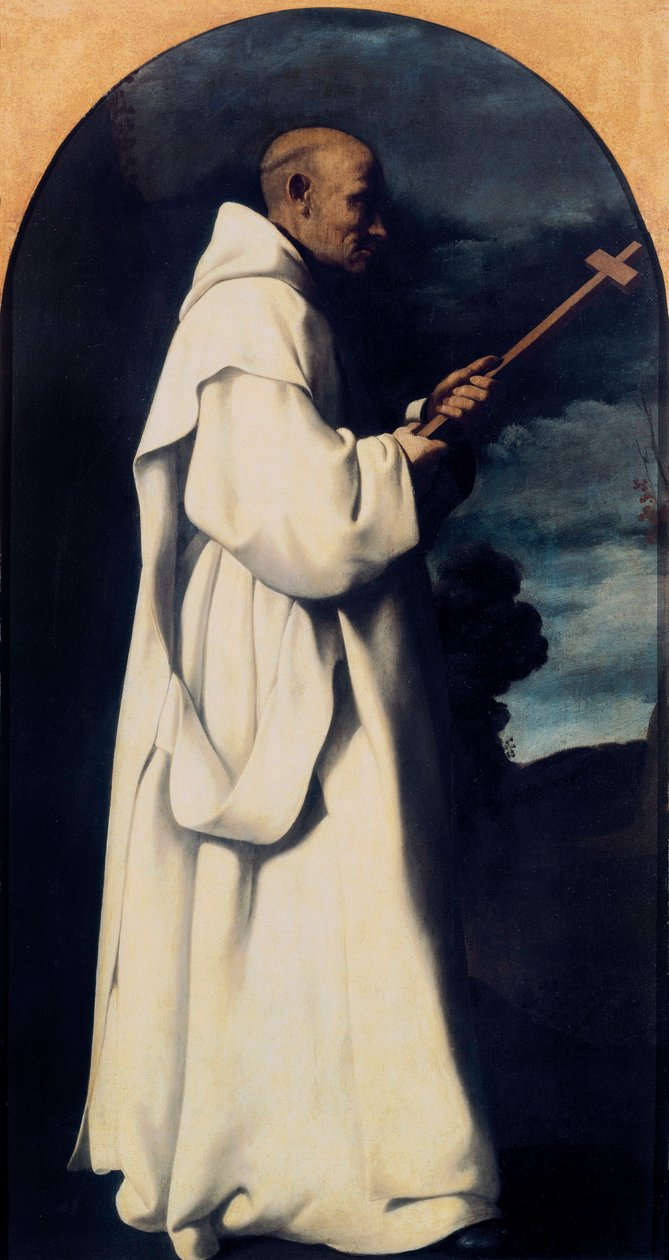 Św. Bruno autorstwa Francisco de Zurbaran
