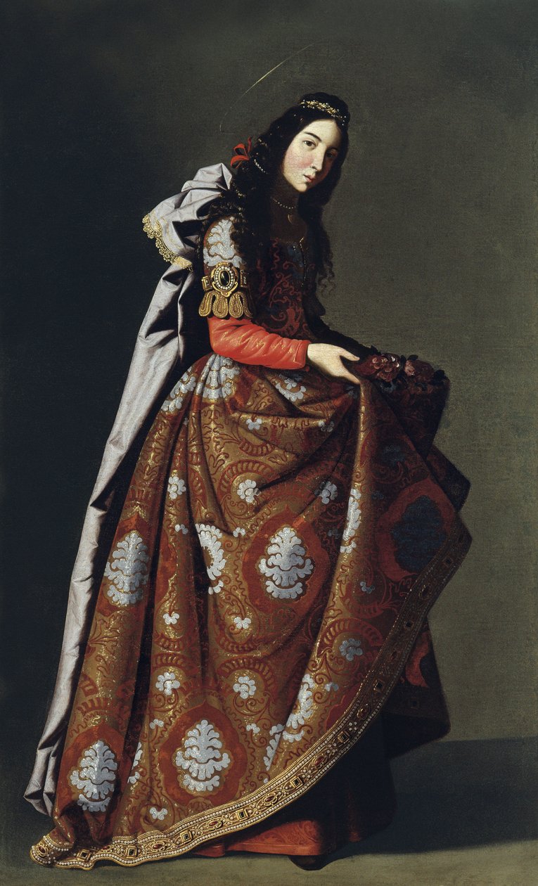 Św. Casilda z Toledo, ok. 1630-1634 autorstwa Francisco de Zurbaran