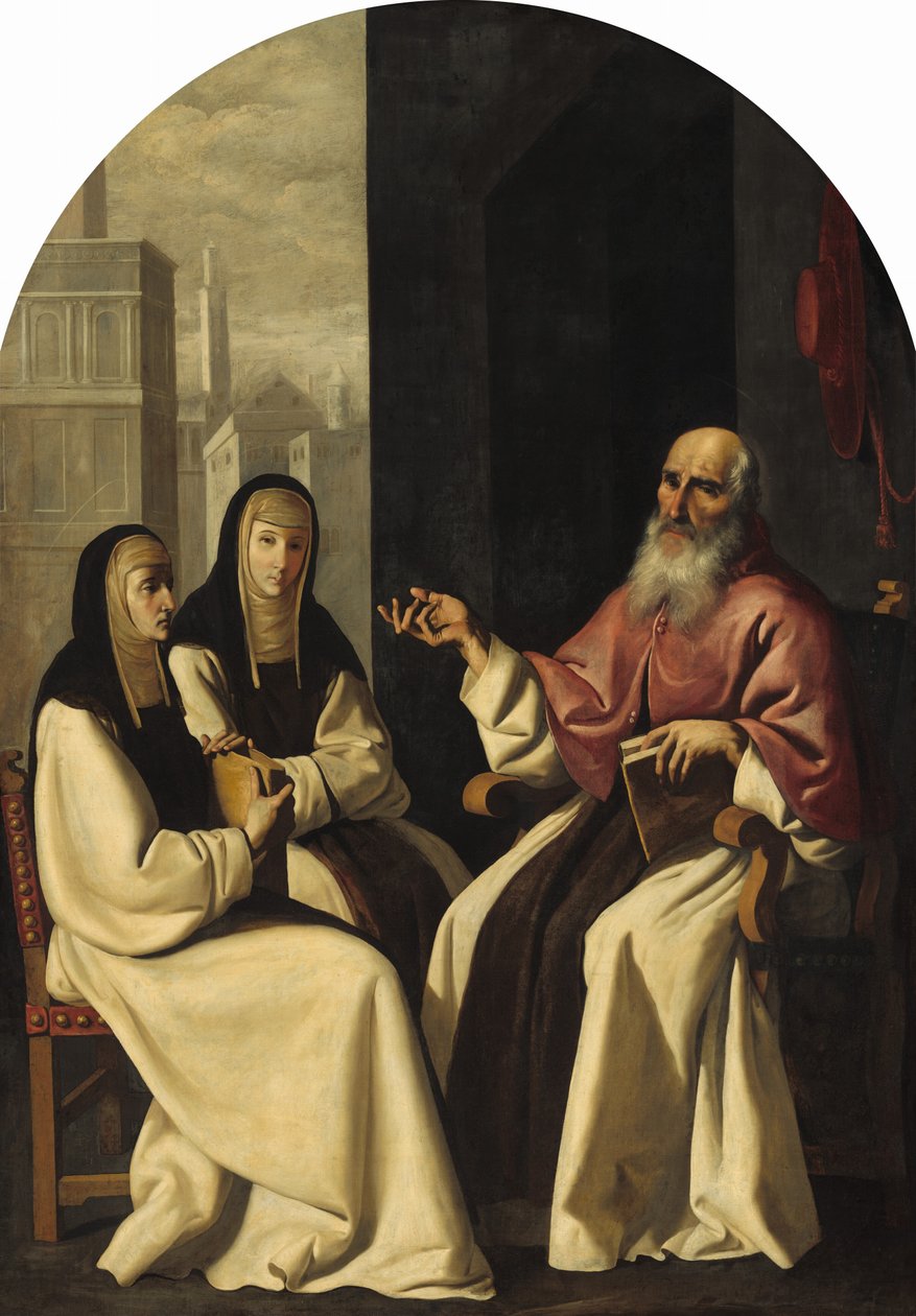 Św. Hieronim ze Św. Paulą i Św. 16401650 autorstwa Francisco de Zurbaran
