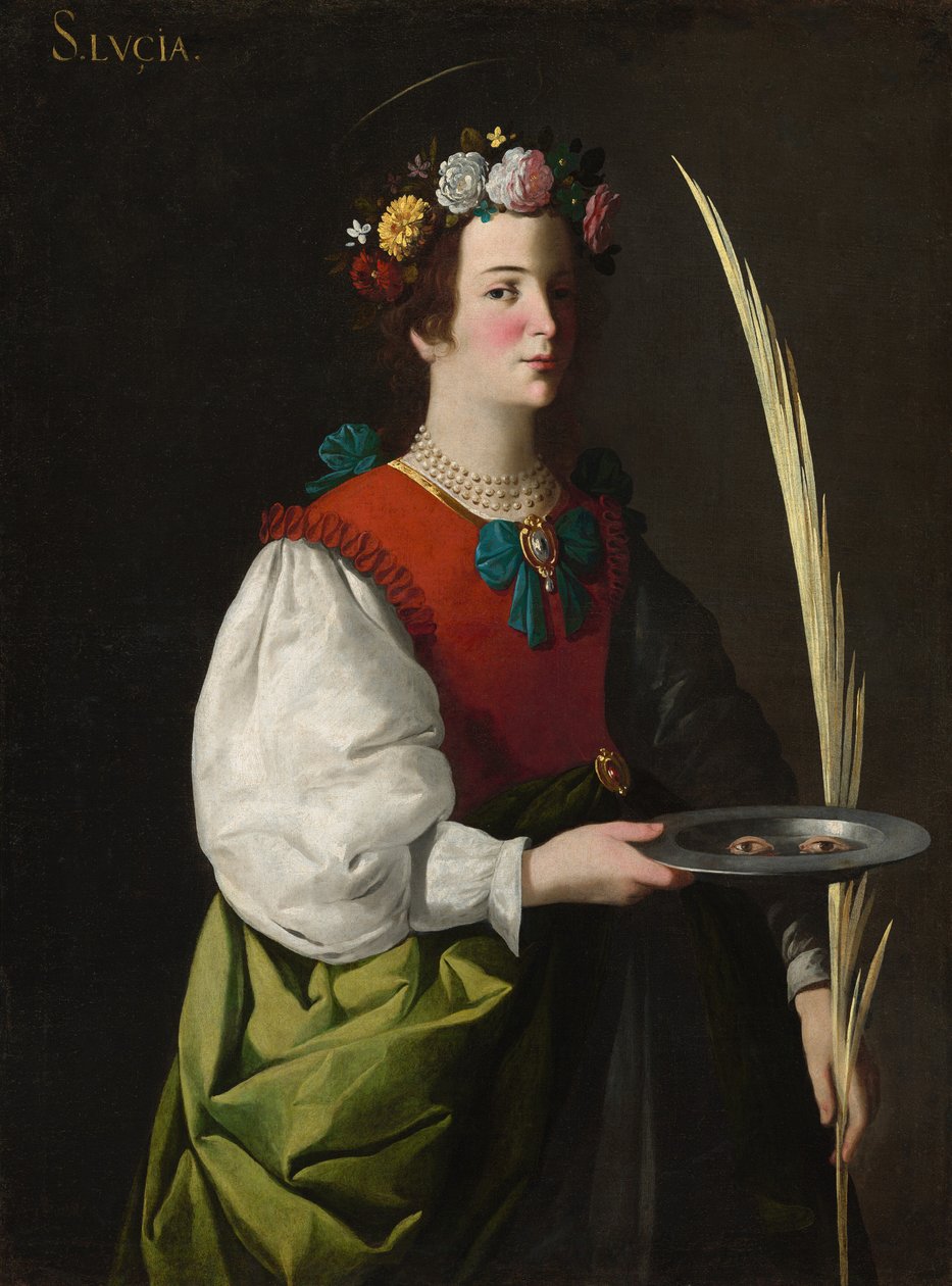 Św. Łucja autorstwa Francisco de Zurbaran