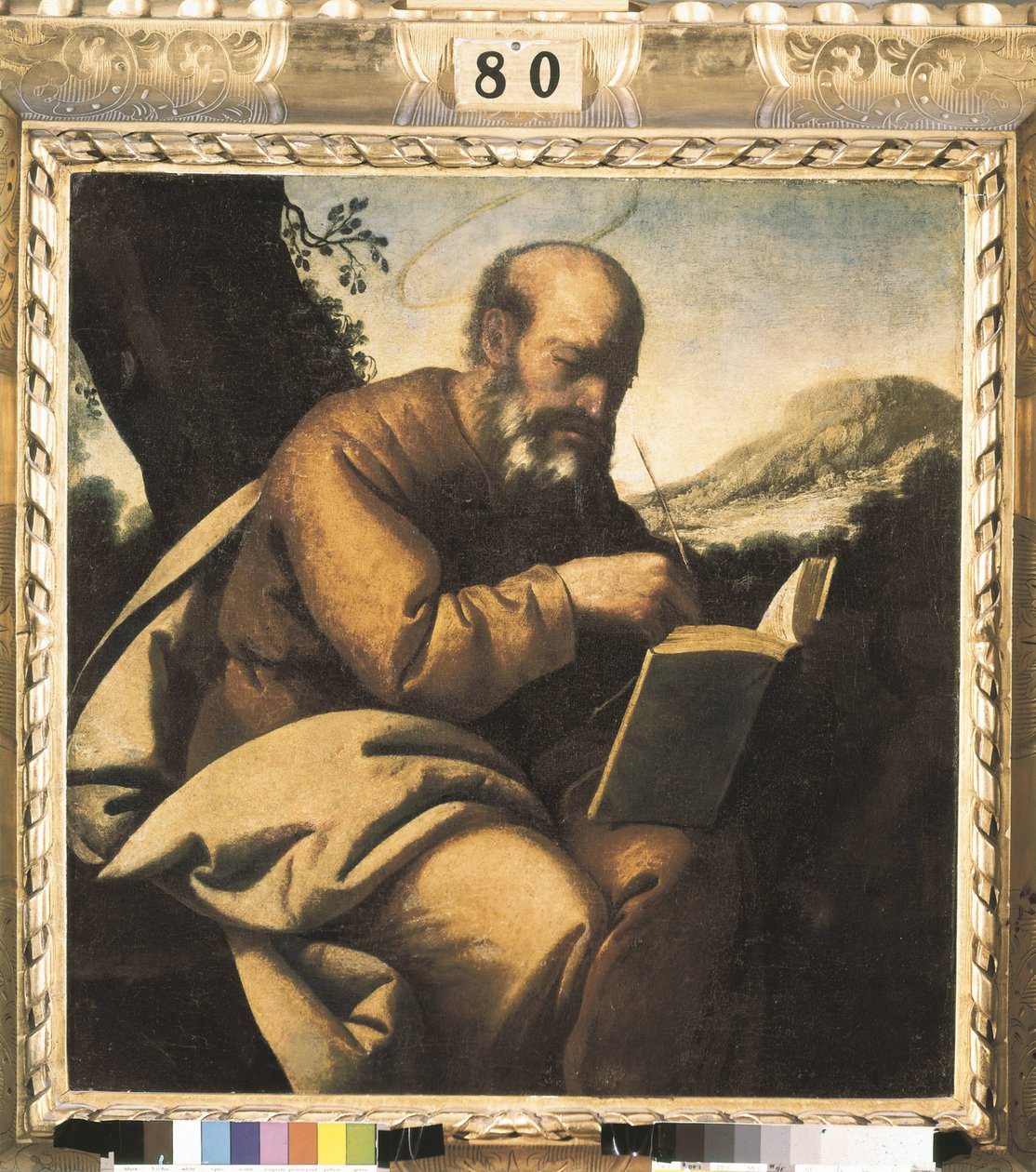 Święty Łukasz. 1633 (olej na płótnie) autorstwa Francisco de Zurbaran
