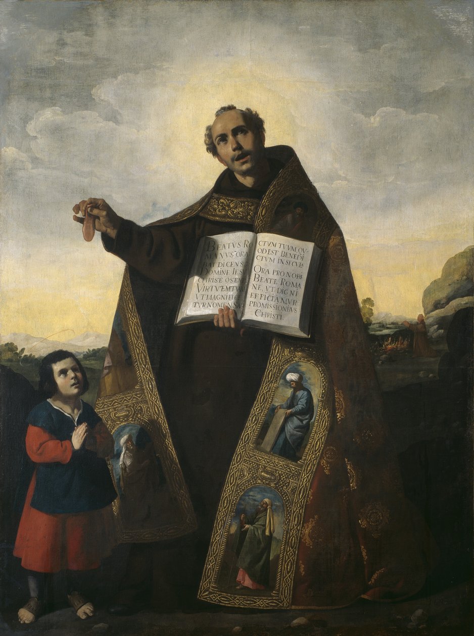 Święty Roman z Antiochii i św Barulas, 1638 autorstwa Francisco de Zurbaran