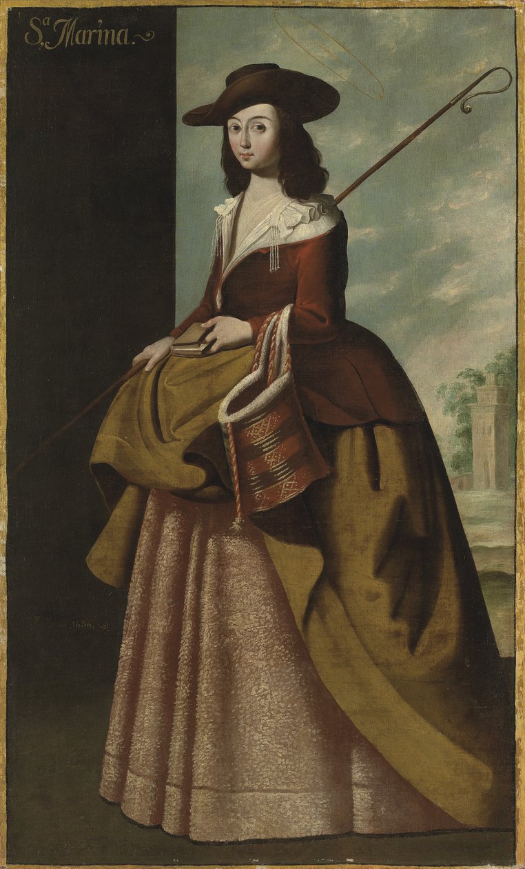 Św. Małgorzata z Antiochii, 1656 autorstwa Francisco de Zurbaran