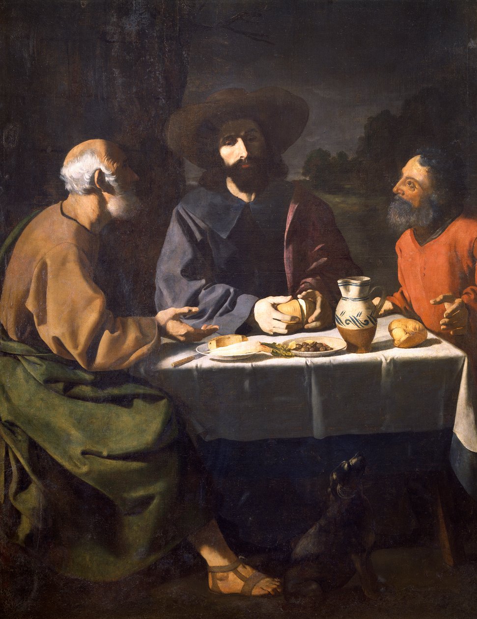 Kolacja w Emaus autorstwa Francisco de Zurbaran