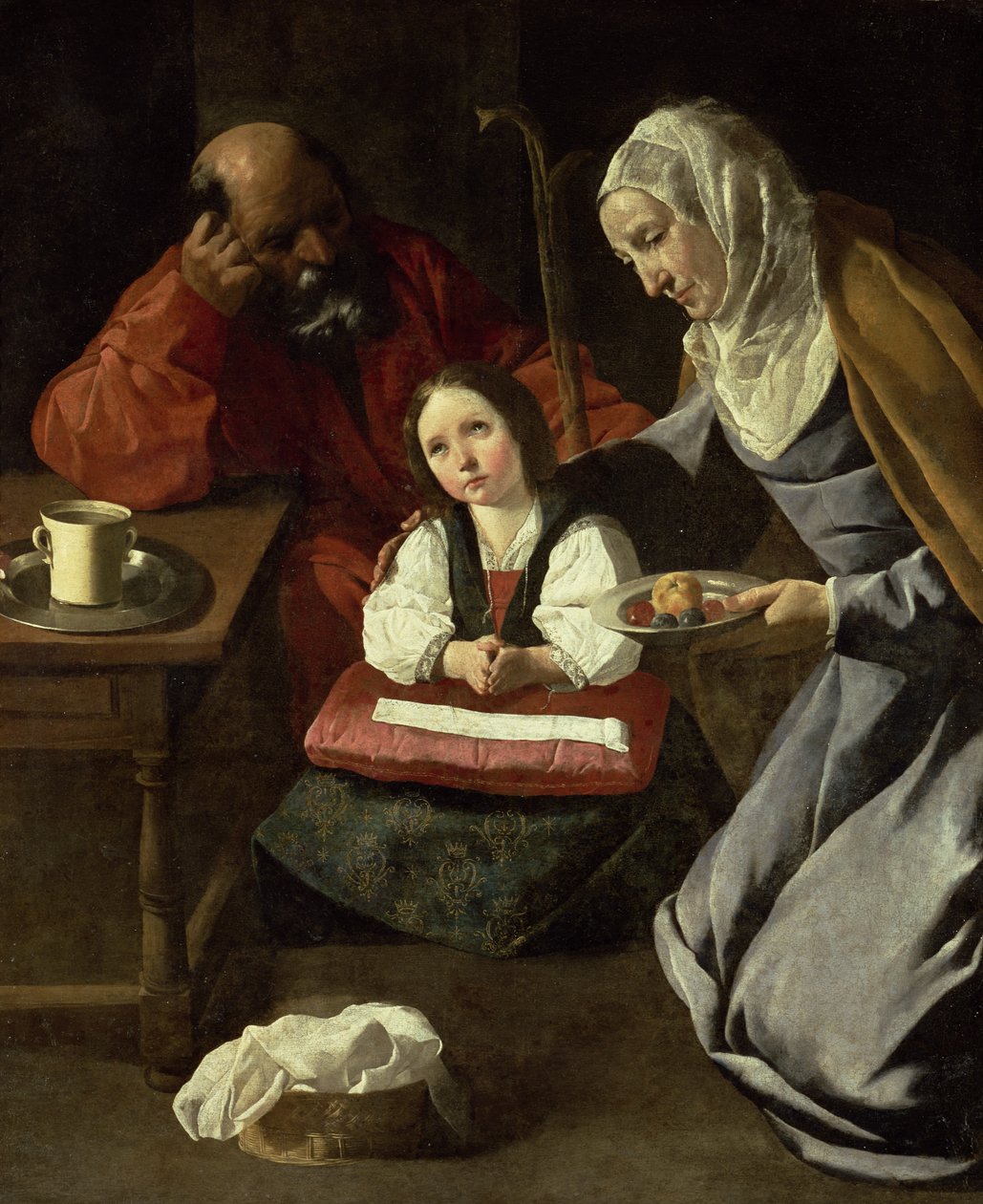 Święta Rodzina autorstwa Francisco de Zurbaran