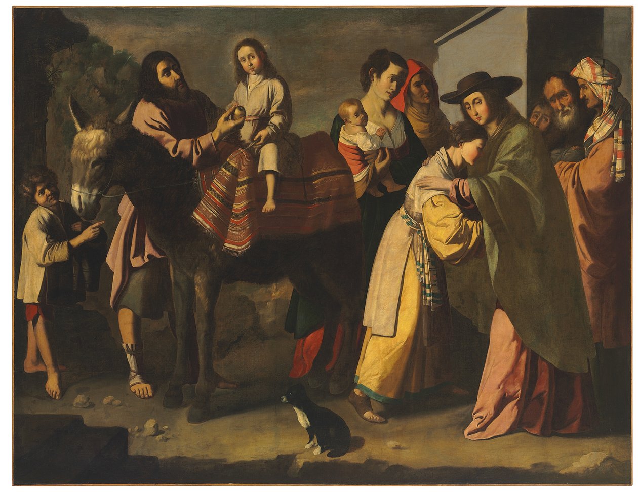 Powrót z Egiptu autorstwa Francisco de Zurbaran