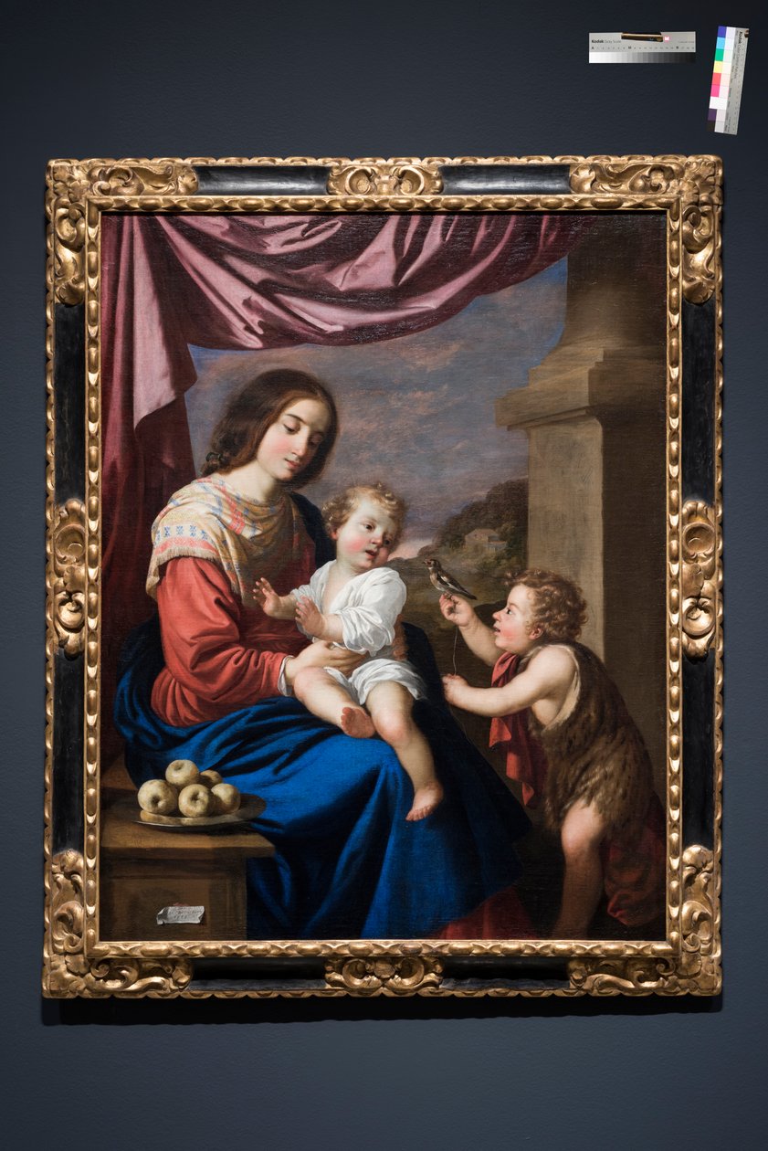 Dziewica z Dzieciątkiem ze św. Janem autorstwa Francisco de Zurbaran
