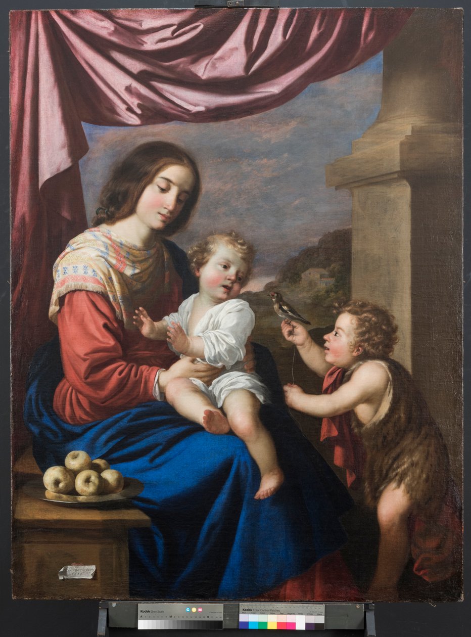 Dziewica z Dzieciątkiem ze św. Janem autorstwa Francisco de Zurbaran
