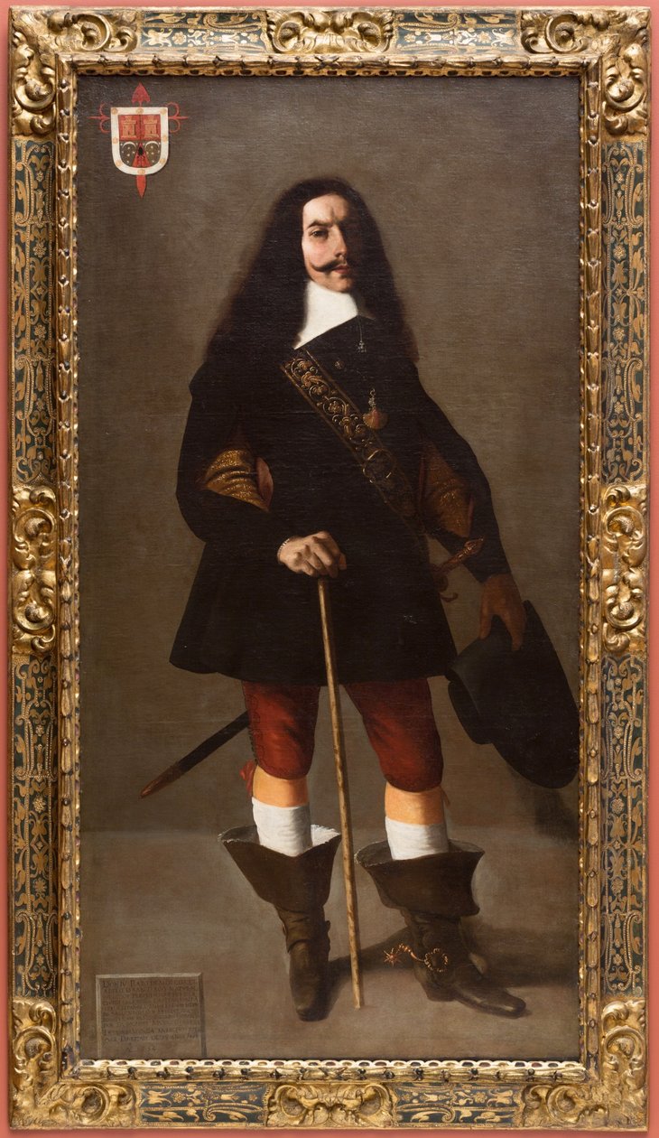 Don Juan Bazo de Moreda autorstwa Francisco de Zurbaran
