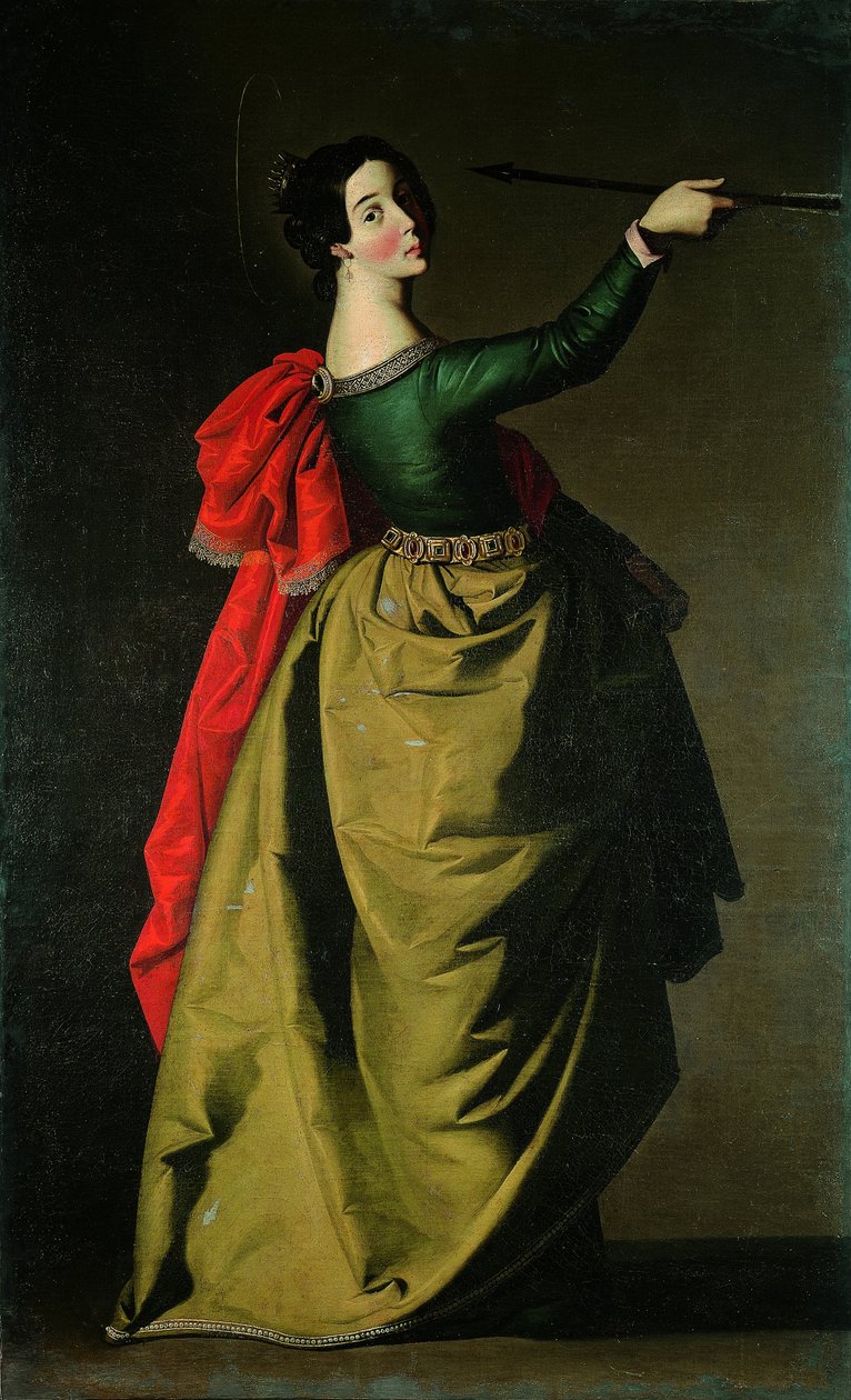 Święta Urszula autorstwa Francisco de Zurbaran