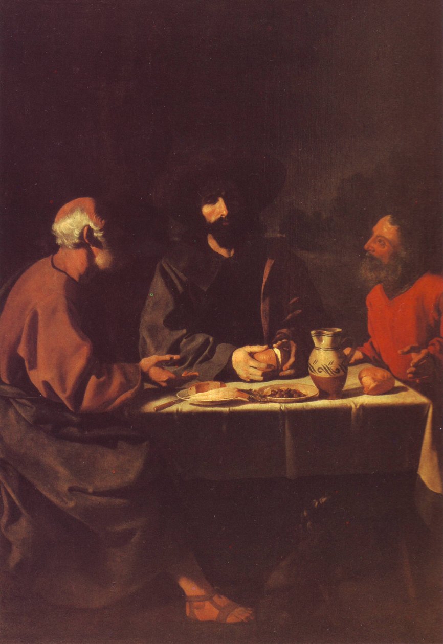 Wieczerza w Emaus autorstwa Francisco de Zurbaran