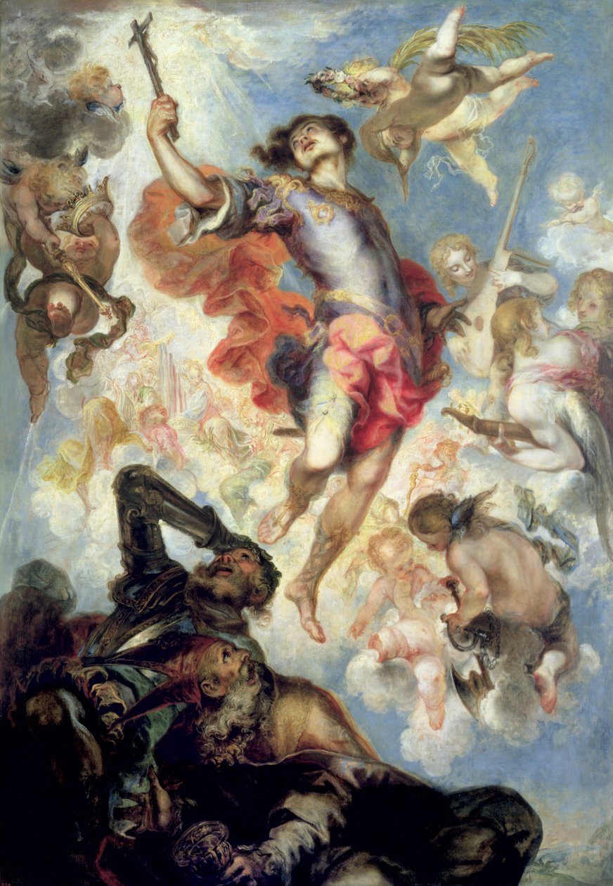 Triumf św. Hermengilda, 1654 autorstwa Francisco the Younger Herrera