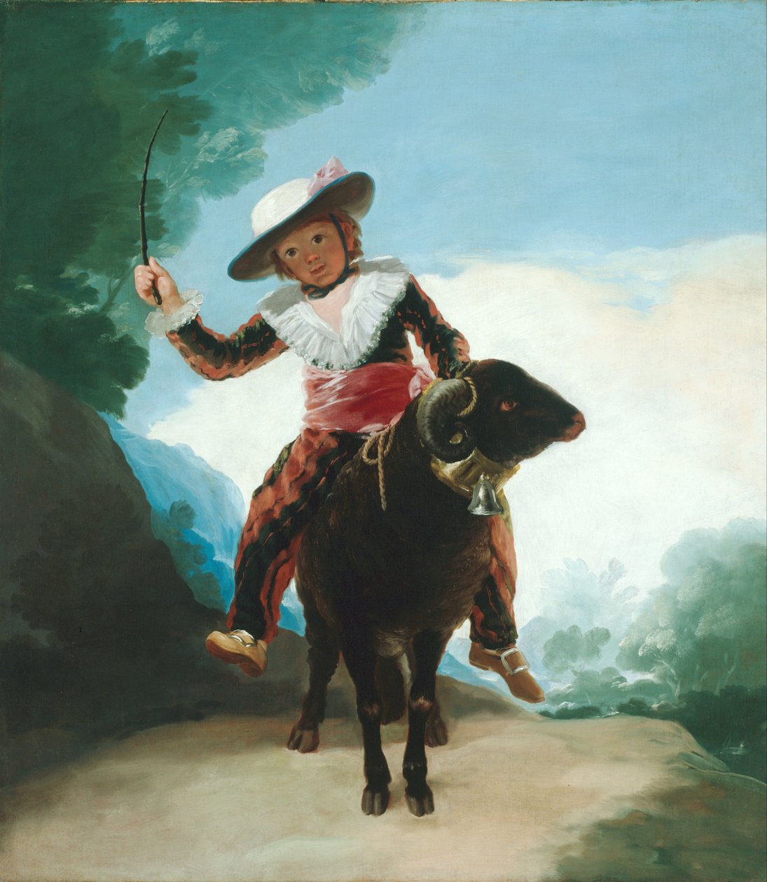 Chłopiec na Rami autorstwa Francisco de Goya