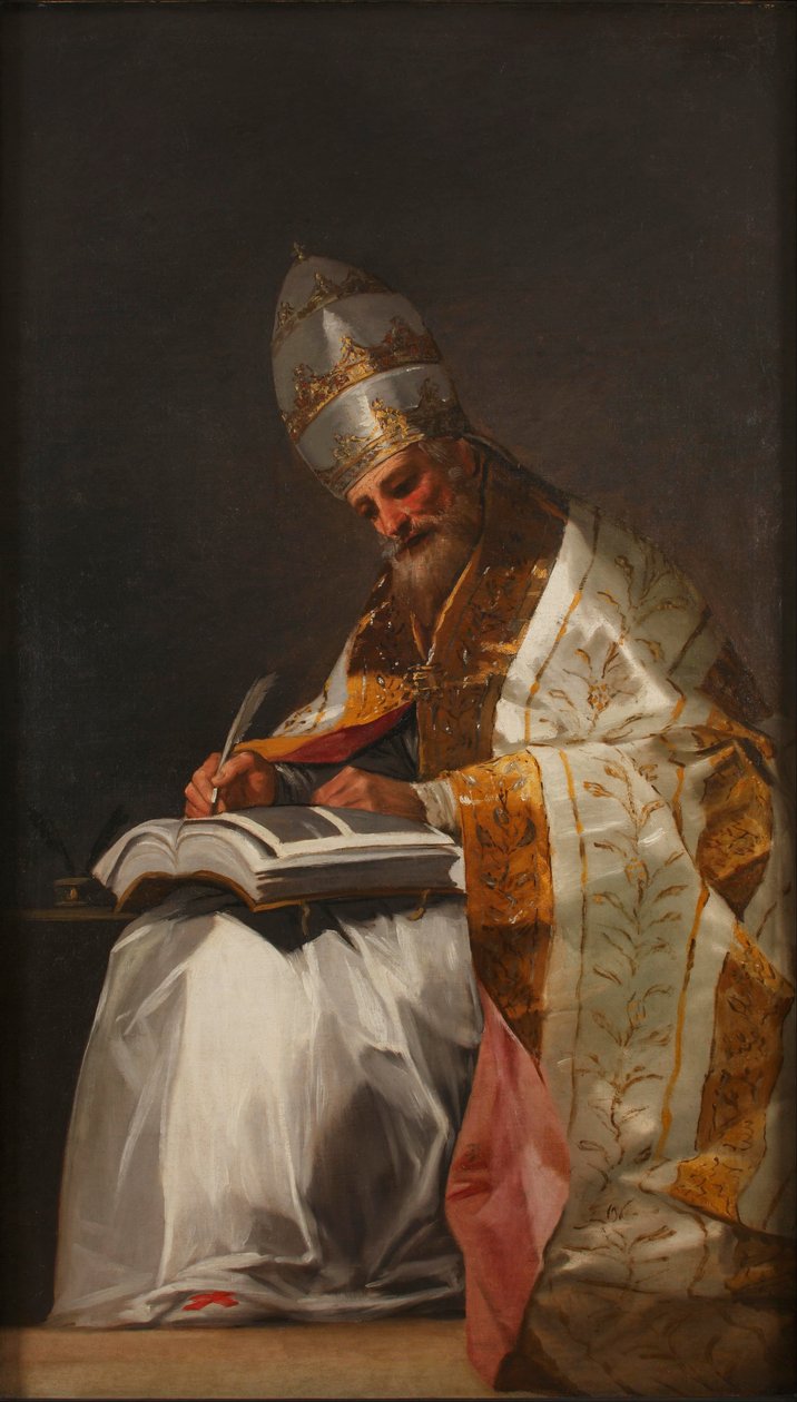 Święty Grzegorz Wielki, Papież autorstwa Francisco de Goya