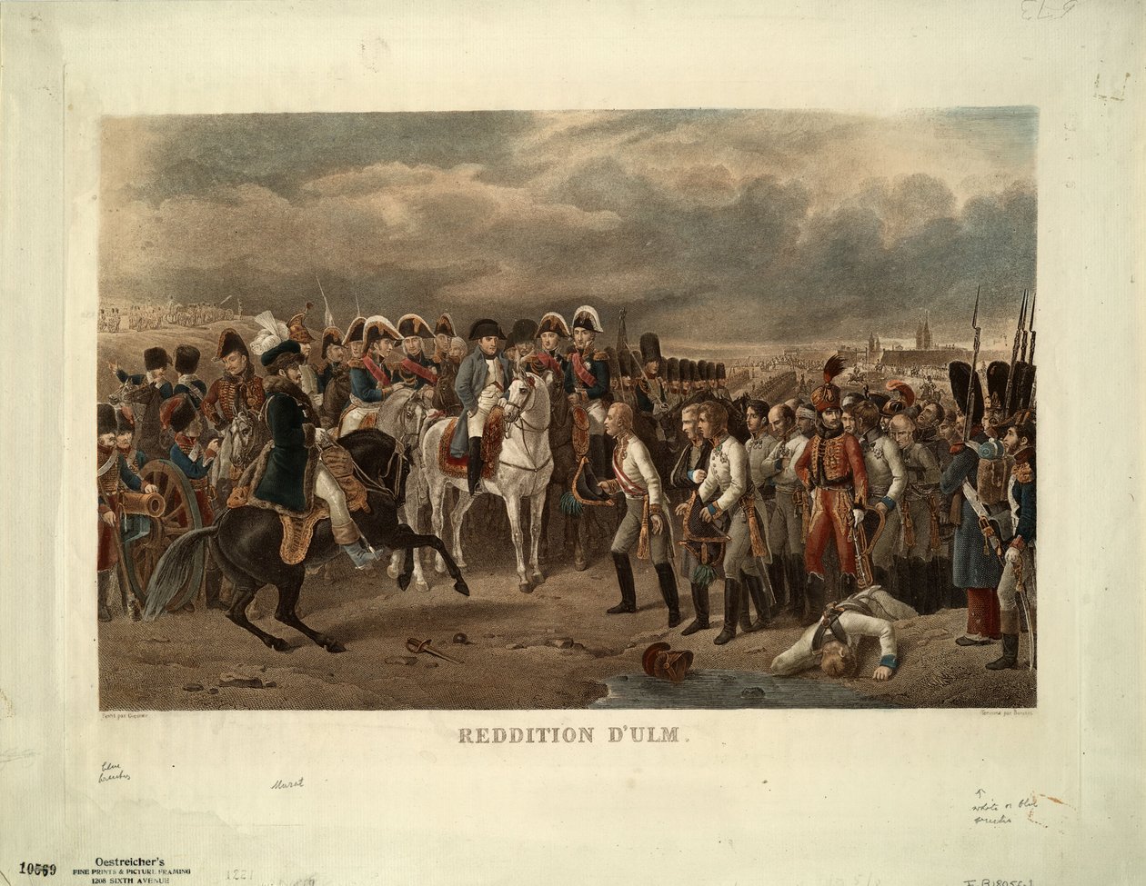 Kapitulacja Ulm autorstwa Francisque Martin François Grenier de Saint Martin