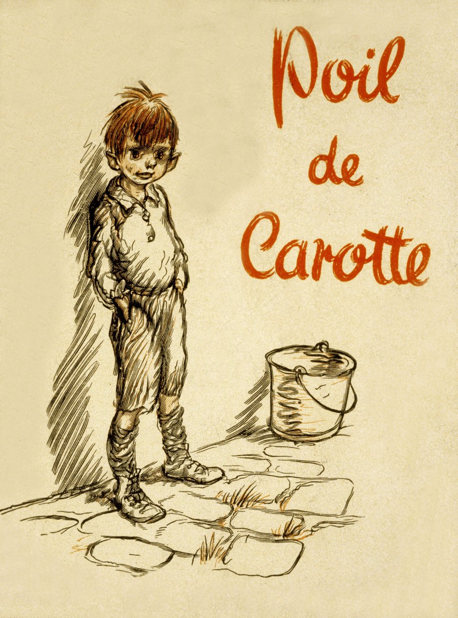 Okładka „Poil de Carotte (głowa marchewki)” Julesa Renarda (1894) autorstwa Francisque Poulbot