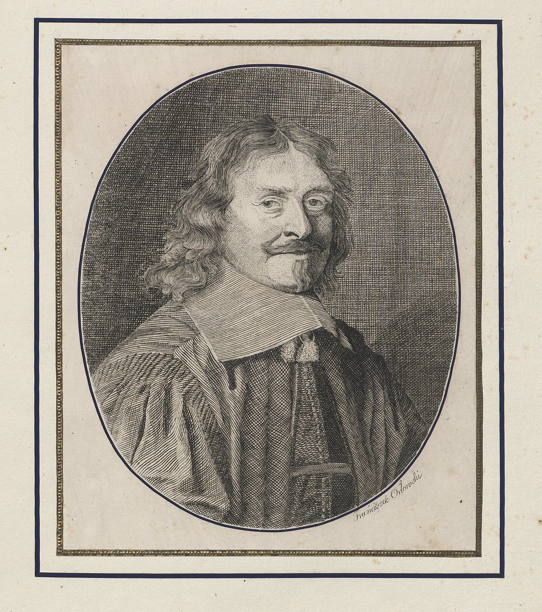 Portret Jeremiasza Falcka autorstwa Franciszek Orłowski