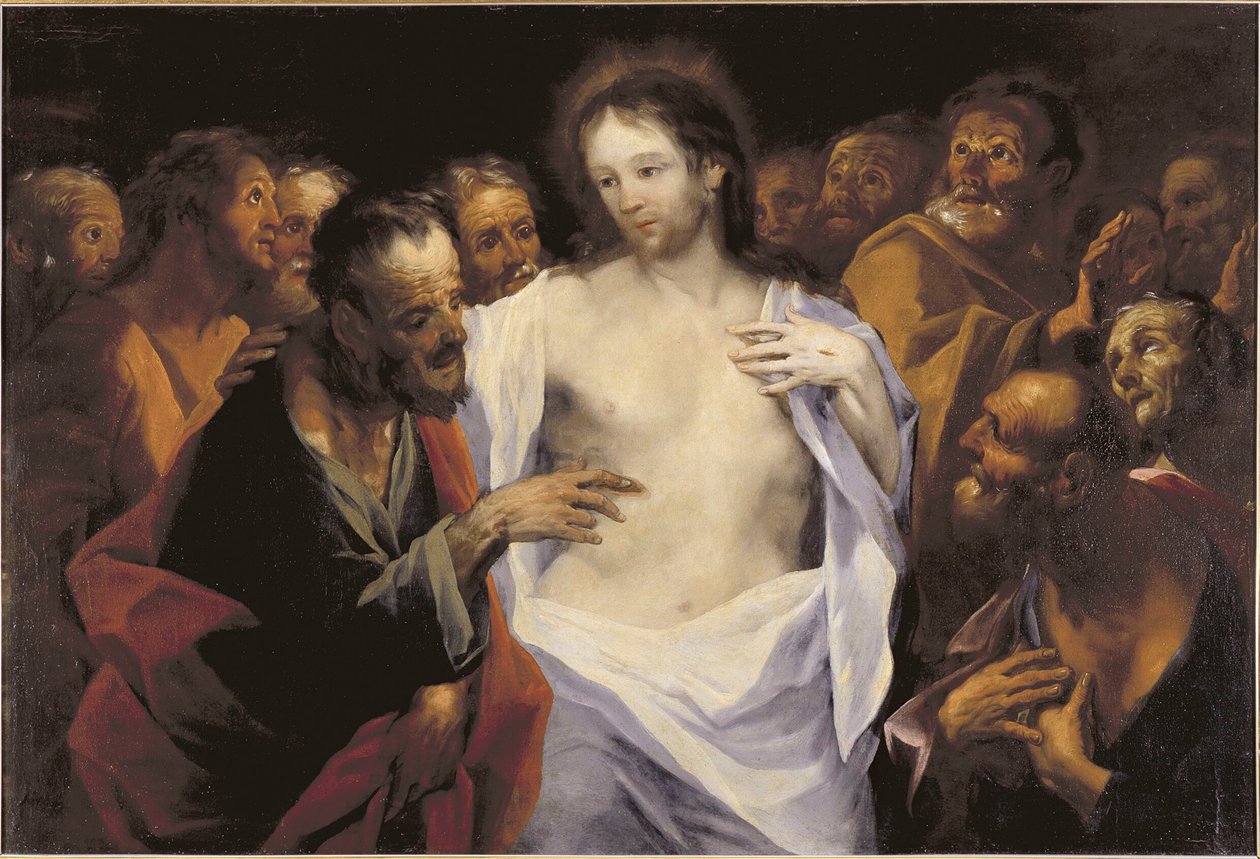 Jezus i niewierny Tomasz, I autorstwa Franciszek Smuglewicz