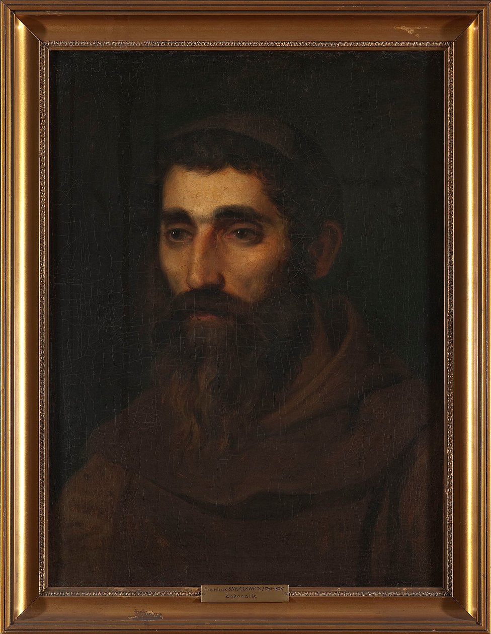 Portret zakonnika autorstwa Franciszek Smuglewicz