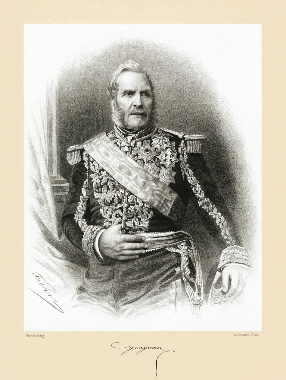 Bernard Pierre Magnan, 1865-66 autorstwa Franck