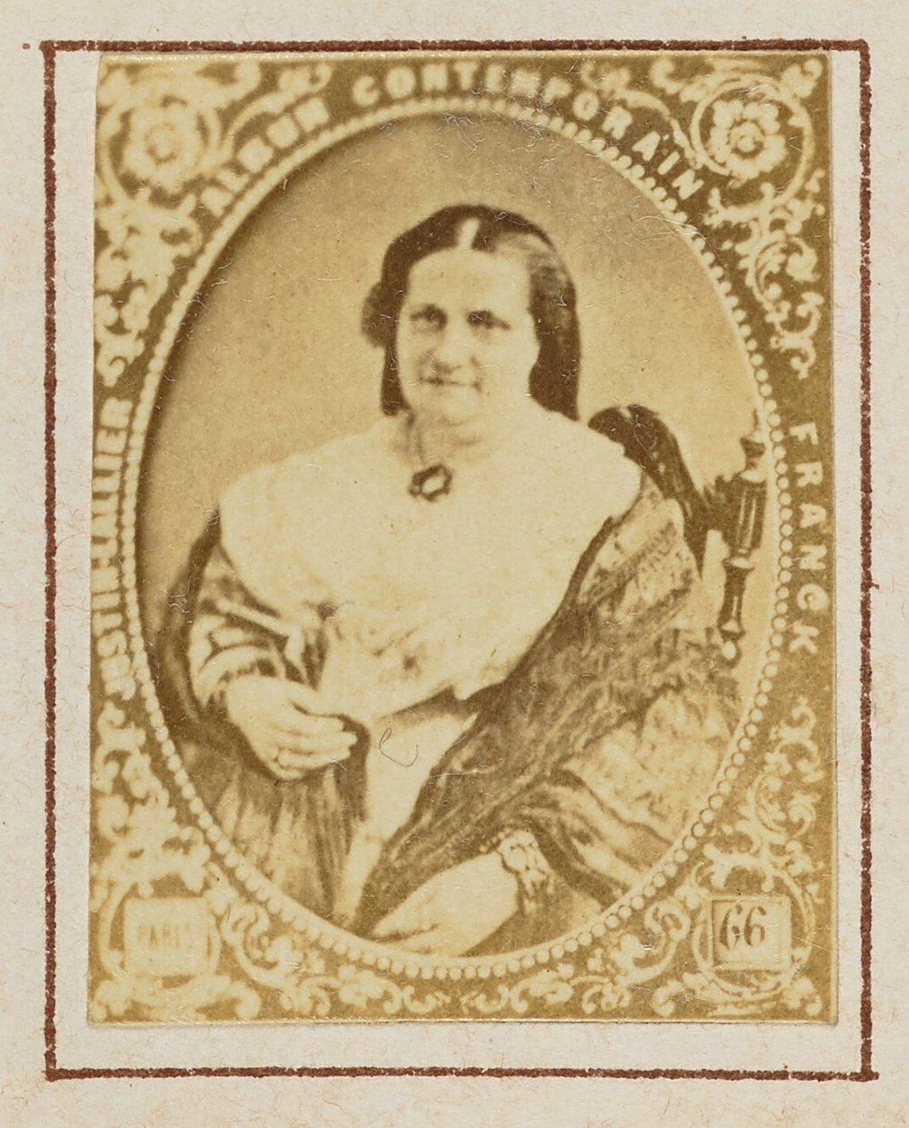 Maria Krystyna z Dwóch Sycylii autorstwa Franck (François Marie Louis Alexandre Gobinet de Villecholles)